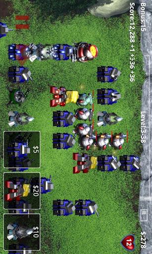 Robo Defense FREE - Gameplay image of android game