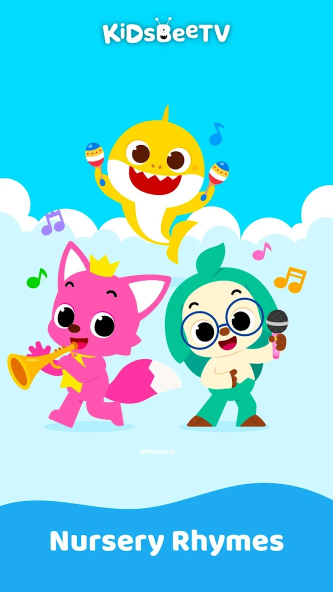 Pinkfong Baby Shark & Nursery Rhymes Videos on KidsBeeTV