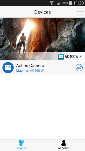 Maginon AC 400 Wifi - Image screenshot of android app