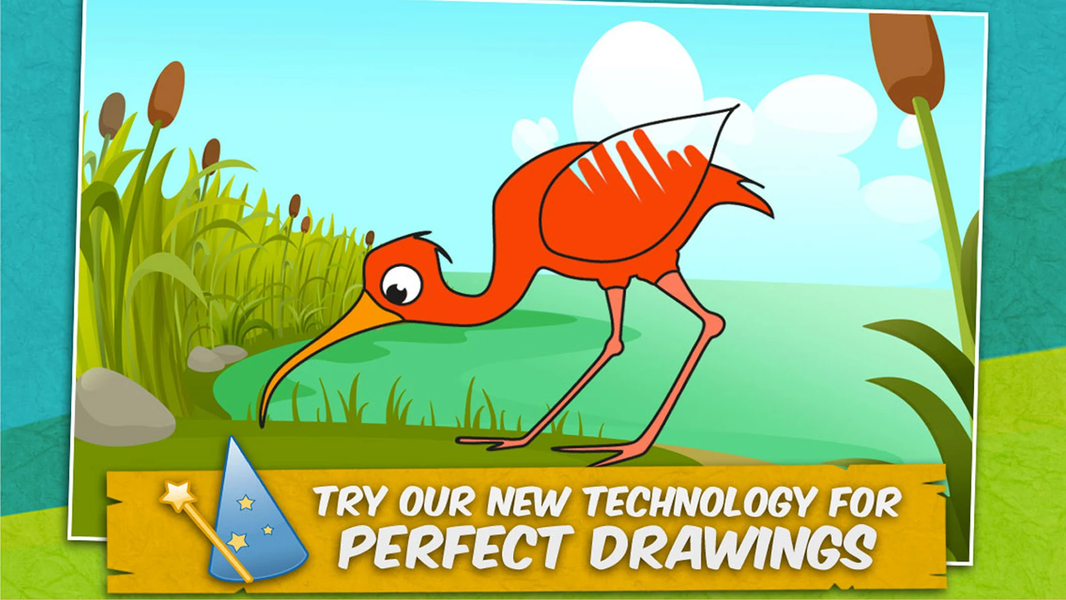 Birds - Kids Coloring Puzzle - عکس بازی موبایلی اندروید
