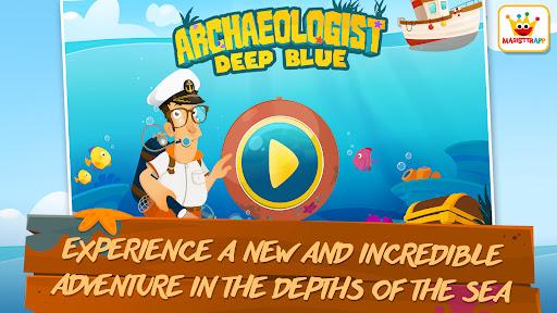 Archaeologist Deep Blue - Kids - Gameplay image of android game