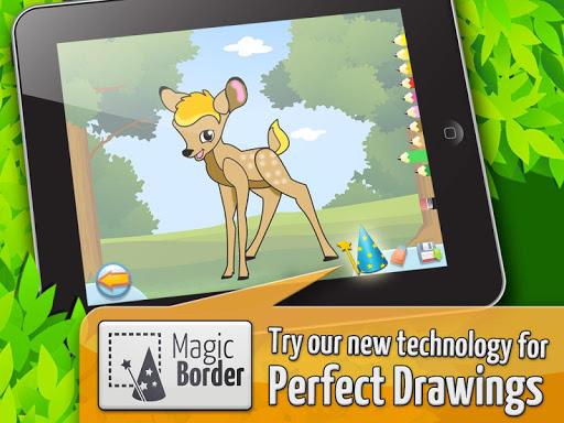 Forest - Kids Coloring Puzzles - عکس بازی موبایلی اندروید