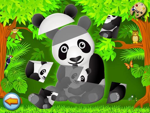 Forest - Kids Coloring Puzzles - عکس بازی موبایلی اندروید