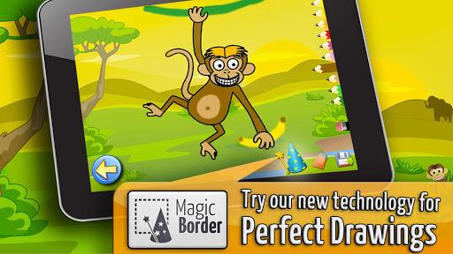 Savanna - Puzzles and Coloring - عکس بازی موبایلی اندروید