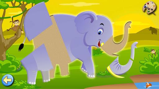 Savanna - Puzzles and Coloring - عکس بازی موبایلی اندروید