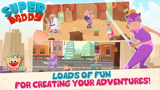 Super Daddy - Dress Up a Hero - Gameplay image of android game