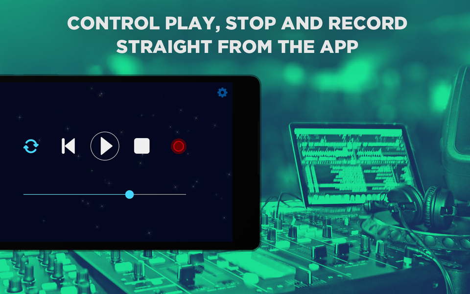 MAGIX Audio Remote - Image screenshot of android app