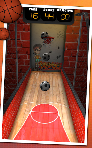 Basketball Shooter - Gameplay image of android game