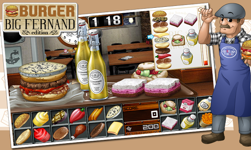 Burger - Big Fernand - عکس بازی موبایلی اندروید