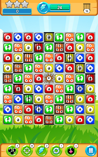 Blob Party - Match 3 game - Gameplay image of android game