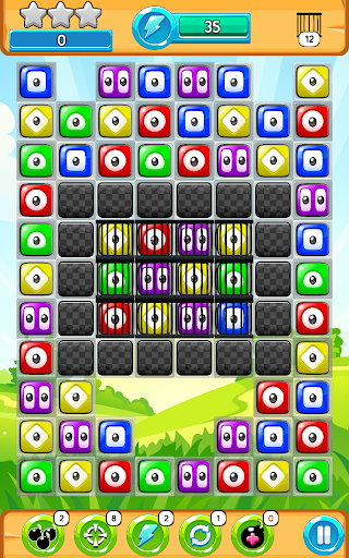 Blob Party - Match 3 game - Gameplay image of android game