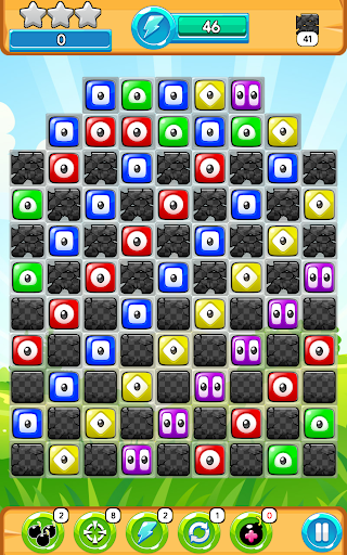 Blob Party - Match 3 game - Gameplay image of android game
