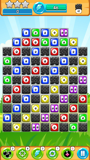 Blob Party - Match 3 game - Gameplay image of android game