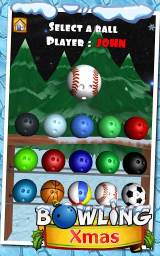 Bowling XMas - Gameplay image of android game