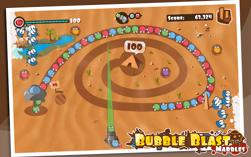 Bubble Blast Marbles - عکس بازی موبایلی اندروید