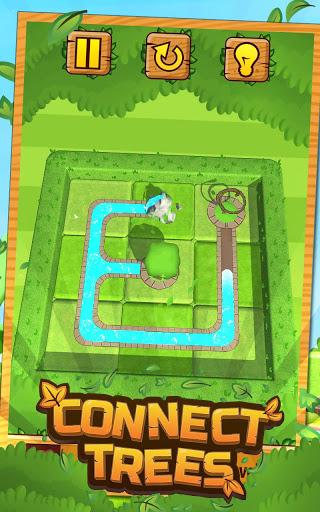 Connect Trees - Gameplay image of android game