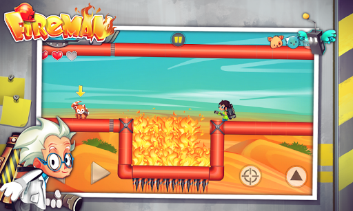 Fireman - Gameplay image of android game