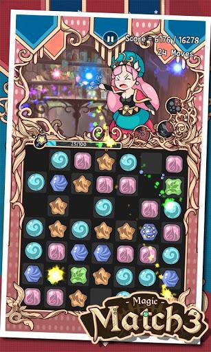 Magic Match 3 - Gameplay image of android game