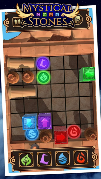 Mystical Stones - Gameplay image of android game