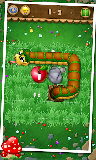 Snakes And Apples - Gameplay image of android game