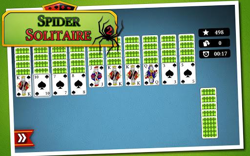 Spider Solitaire 2 - Gameplay image of android game