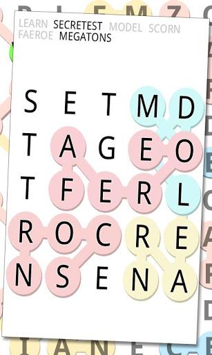 Words - Gameplay image of android game