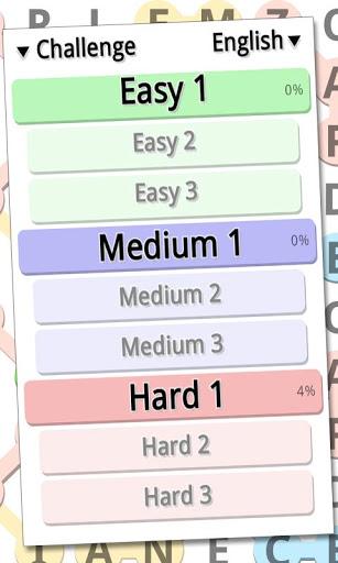Words - Gameplay image of android game