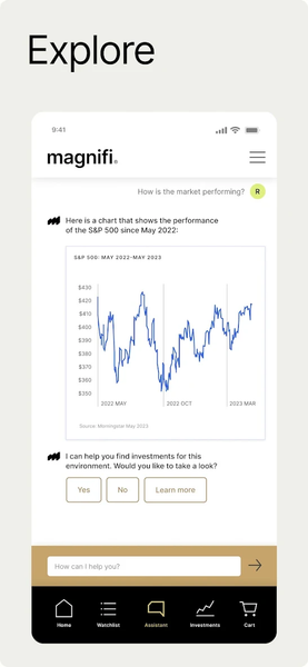 Magnifi: Invest with AI - Image screenshot of android app