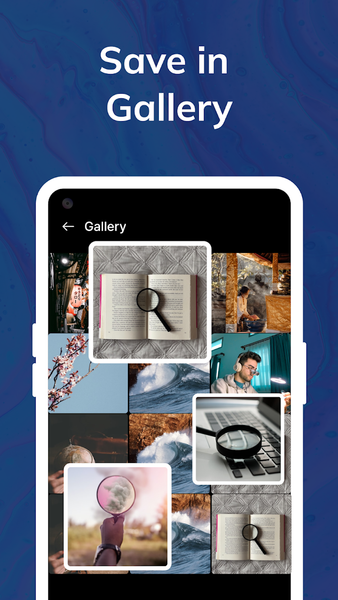 Magnifying Glass & Flashlight - عکس برنامه موبایلی اندروید