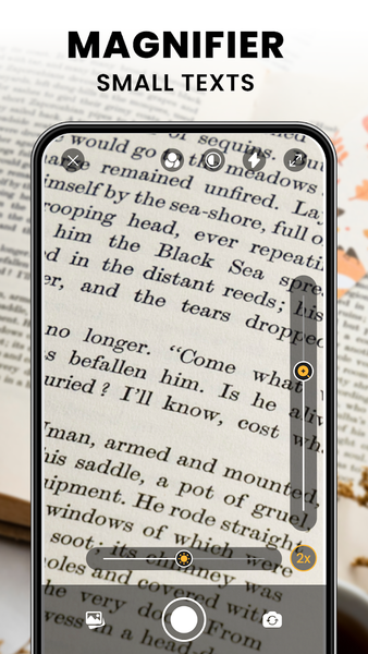 Magnifying Glass - Magnifier - Image screenshot of android app