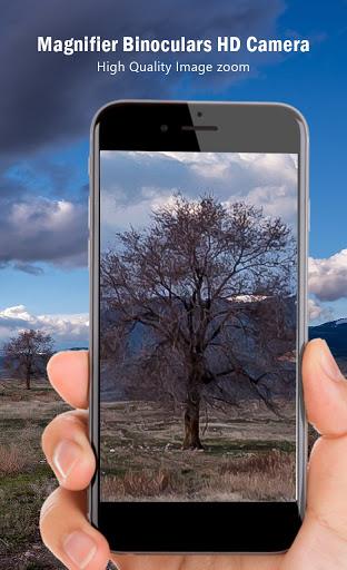 Magnifier Zoom Binoculars HD C - Image screenshot of android app