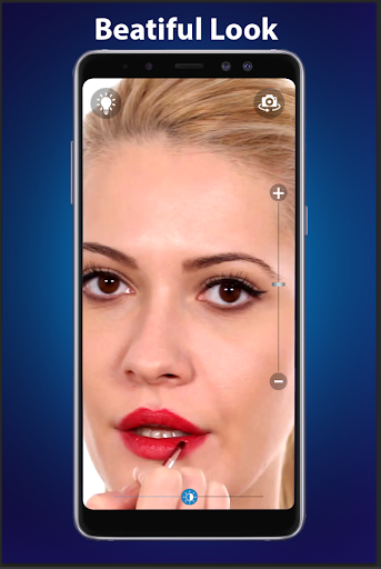 Makeup Mirror - Camera Mirror - Image screenshot of android app
