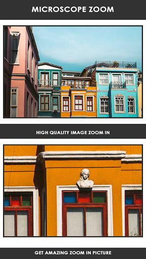 Magnifying & Microscope Zoom HD Camera - Image screenshot of android app