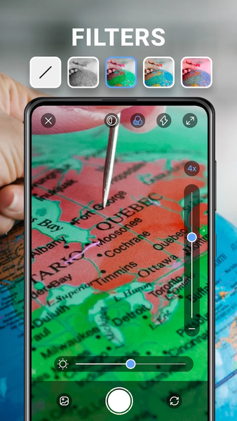 Magnifier - Magnifying Glass - عکس برنامه موبایلی اندروید