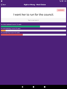 English Grammar Practice - Image screenshot of android app