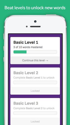 Vocabulary Builder - Test Prep - عکس برنامه موبایلی اندروید