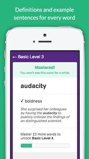 Vocabulary Builder - Test Prep - Image screenshot of android app