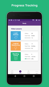 Magoosh LSAT Prep - Image screenshot of android app