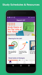 Magoosh LSAT Prep - Image screenshot of android app