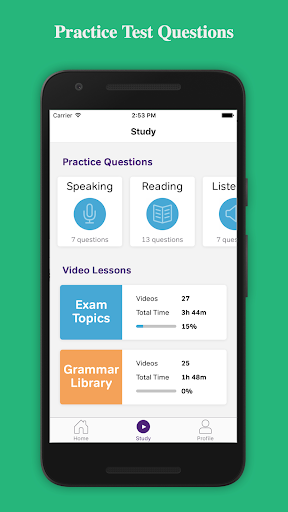 TOEFL Prep & Practice from Mag - Image screenshot of android app