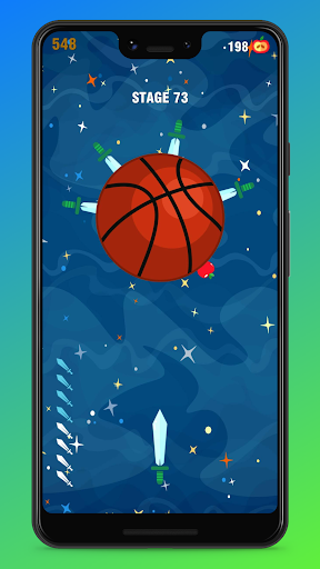 🔪Knife Throw Royale 2: Knife throw game Challenge - Gameplay image of android game