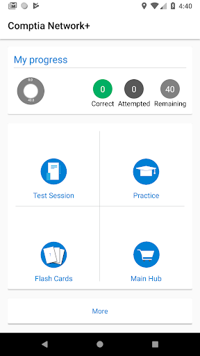 Comptia Network+ N10-006 - Image screenshot of android app