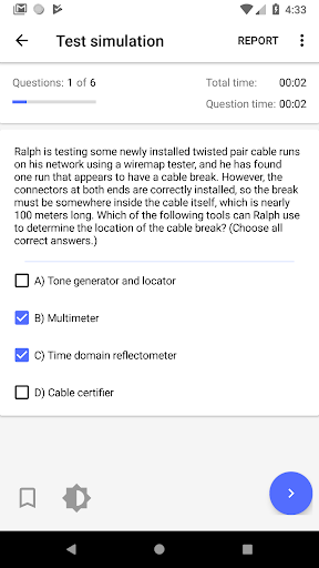 Comptia Network+ N10-006 - Image screenshot of android app