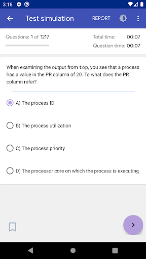 LPIC-1 certification: Exam 101-500 & 102-500 - Image screenshot of android app