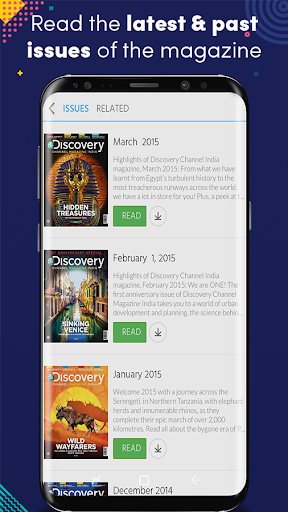 Discovery Channel Magazine - Image screenshot of android app