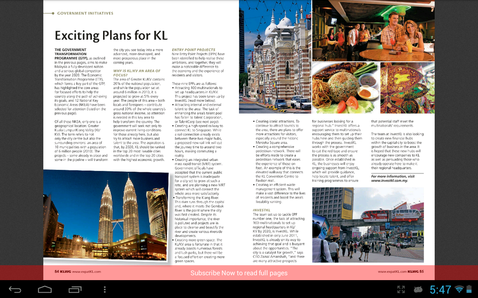 KL Welcome Guide - Image screenshot of android app