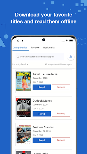Magzter Library - Image screenshot of android app