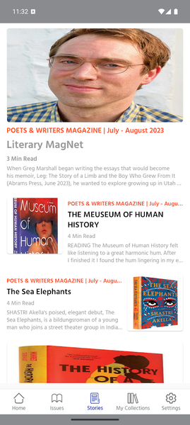 Poets & Writers Magazine - عکس برنامه موبایلی اندروید