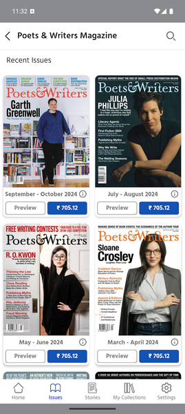 Poets & Writers Magazine - عکس برنامه موبایلی اندروید