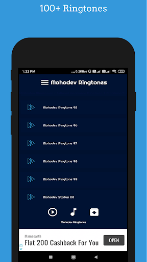 Mahadev Ringtone Shiv Tandav ॐ - Image screenshot of android app